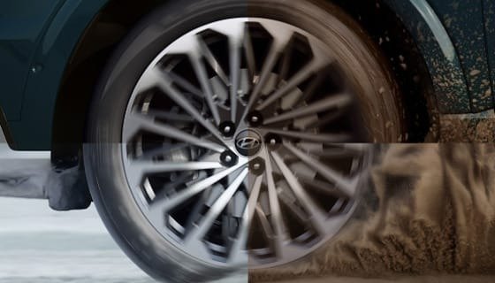 Hyundai PALISADE, Режимы движения / Режимы бездорожья (Авто, Грязь, Песок, Снег)